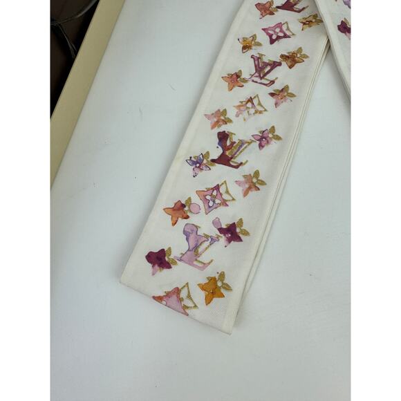 LV LOUIS VUITTON Richard Prince Watercolor Aquarelle Bandeau Scarf ULTRA RARE - Picture 5 of 14